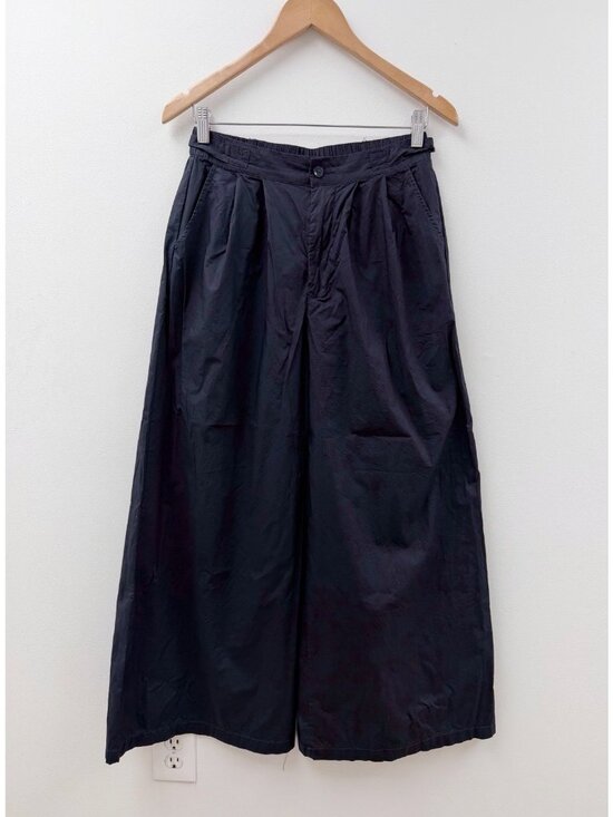 Young Fabulous & Broke Pants - YFB Young Fabulous Broke Black Wide Leg Cotton Pants Sz Medium M